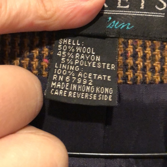 Vintage Segrets Wool Blazer - Picture 4 of 6